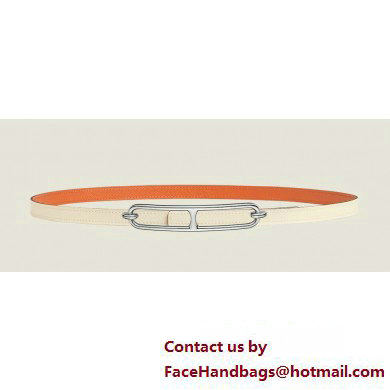 Hermes Roulis belt buckle & Reversible leather strap 13 mm 03 2023